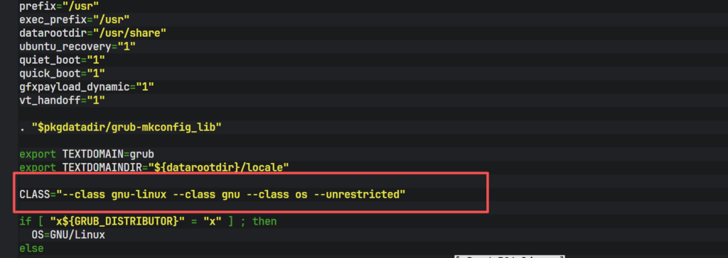给 GRUB 上一把锁🔒——转自lu少