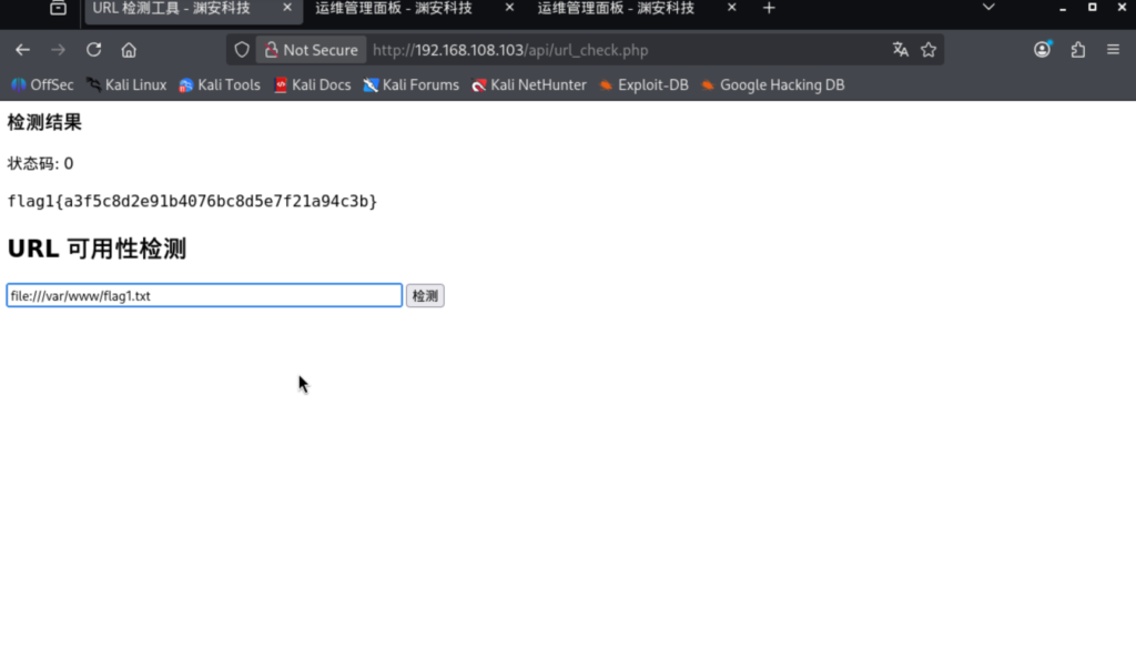 讨厌的靶机--“渊”flag获取过程🙄